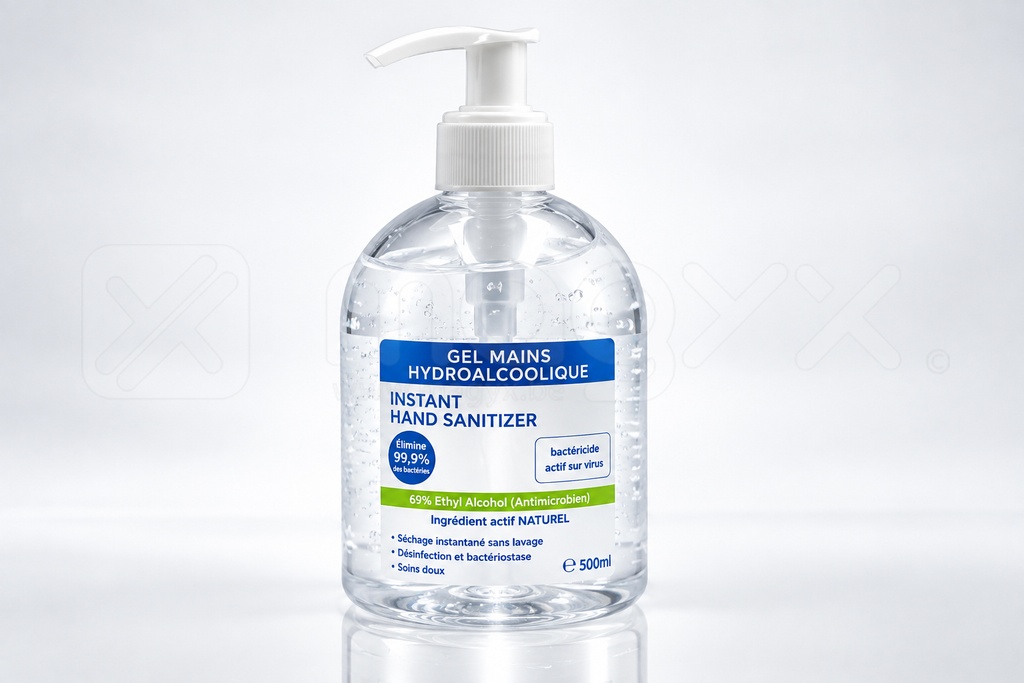 [3,50€] Alcohol-Based Hand Gel — 500 ml Pump Bottle