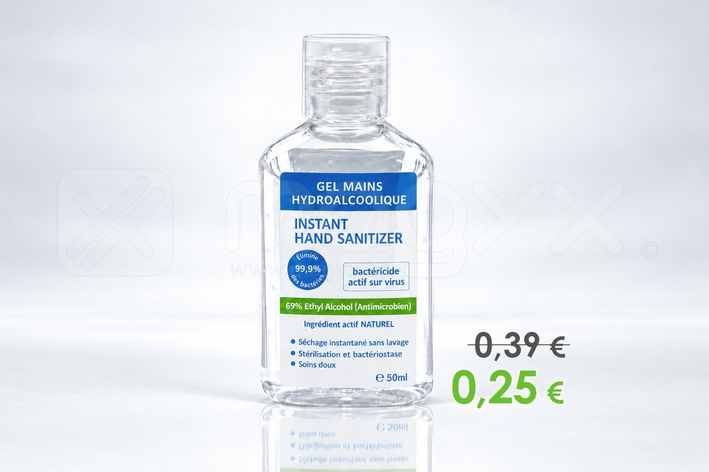 [0.25€] Alcohol-Based Hand Gel — 50 ml Bottle