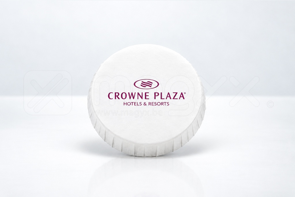 Couvre-verre Crowne Plaza en papier cartonné