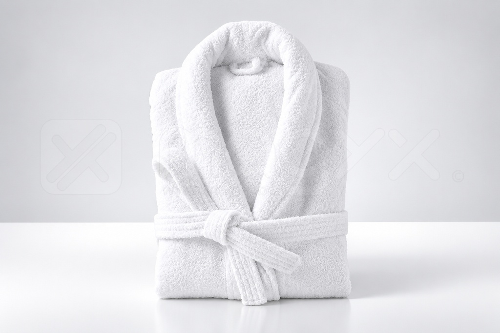 [24,00€] 100% Cotton Bathrobe — Size L